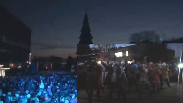 15 декабря 2015 года. Бельцы. Открытие Новогодней ёлки. смотреть онлайн