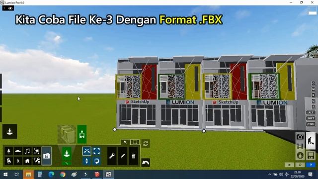 Tutorial Lumion : Export dan Import File dari Sketchup & Membuat Scene Animasi Video смотреть онлайн