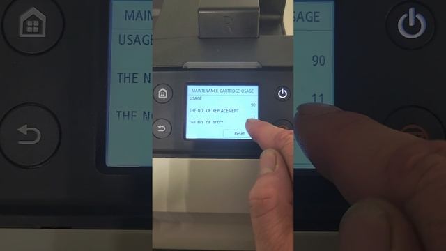 Как сбросить памперс на Canon TM-200; TM-300 смотреть онлайн