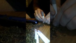 Набивка сигаретных и папиросных гильз ручной машинкой