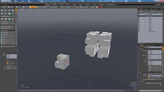 Intro To Modo 07 Mirroring Items And Instances смотреть онлайн