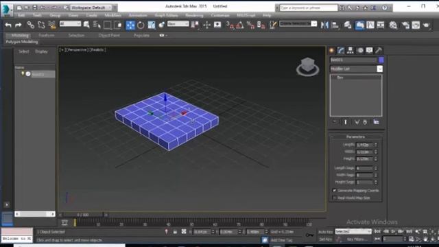 Modeling Meja Sederhana di 3DS Max menggunakan Extrude смотреть онлайн