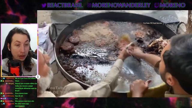 As Comidas de Rua mais Nojentas da India. Você comeria isso? | REACT DO MORENO смотреть онлайн