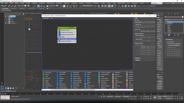 3D Max + TyFlow rigid body. A simple simulation. смотреть онлайн