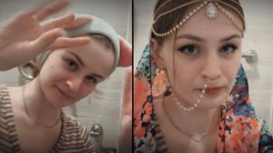 АСМР делаю себе макияж (и немножко тебе)