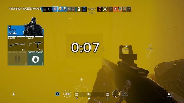 Sledge удивляет союзников знанием геометрии  / Rainbow Six Siege