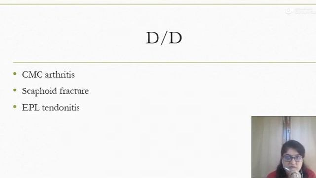 DE QUERVAIN'S TENOSYNOVITIS BY DR NUPUR смотреть онлайн