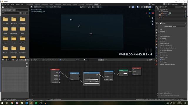 How to Animate Long Exposure Star Spirals in Blender 2.8 EEVEE смотреть онлайн