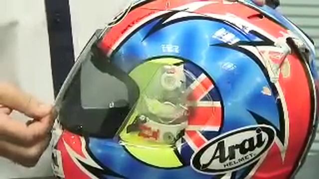 How To Change An Arai Visor