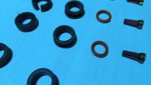 Замена уплотнительных резинок на форсунках