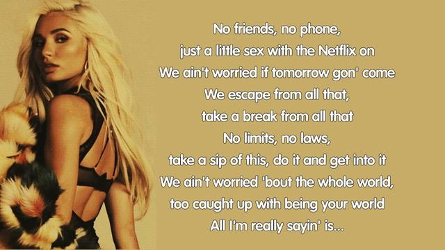 Pia Mia - We Should Be Together (lyrics) смотреть онлайн