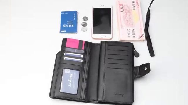 Кошелек клатч мужской из искусственной кожи с ручкой Baellerry (GS-56080) смотреть онлайн