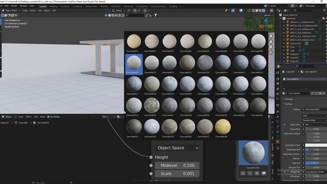How to Create a Photorealistic Green Seating Area in Blender || CYCLES. смотреть онлайн