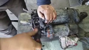 Сгорели щётки на стартере