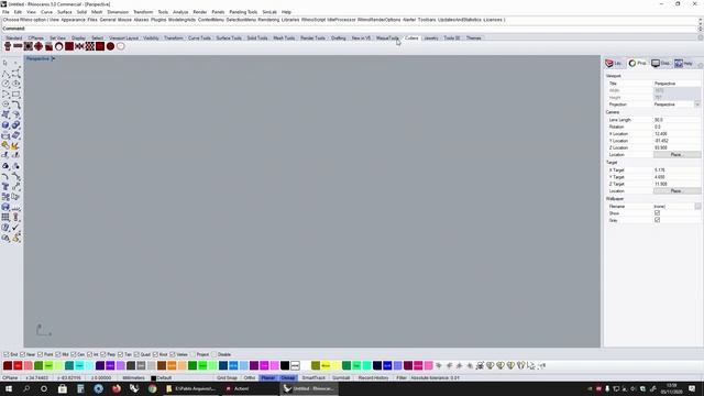 Como Customizar a Área de Trabalho do Rhinoceros 5 ,6 e 7 смотреть онлайн
