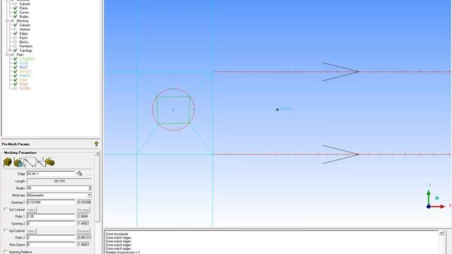 ICEM CFD Tutorial - Simple cylinder external flow смотреть онлайн