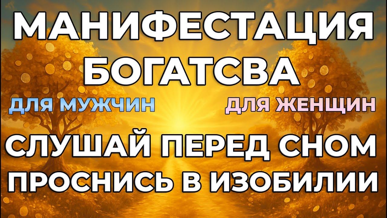 НОЧНЫЕ ГИПНОТИЧЕСКИЕ АФФИРМАЦИИ ДЛЯ ПРИВЛЕЧЕНИЯ ДЕНЕГ ✨ ТРАНСФОРМАЦИЯ БЛАГОСОСТОЯНИЯ смотреть онлайн