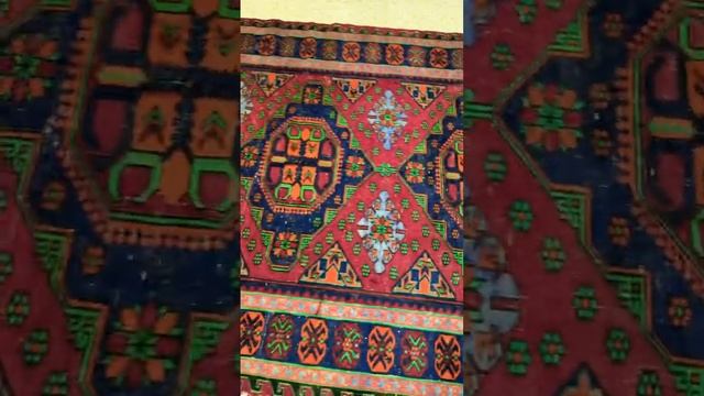 Номер 187. 195 х 320см. Сумах изготовлен в 30-х годов 20 века! Шерсть. смотреть онлайн