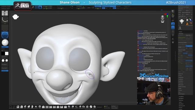 Sculpting Stylized Characters: Christmas Elf - Shane Olson - ZBrush 2022 смотреть онлайн