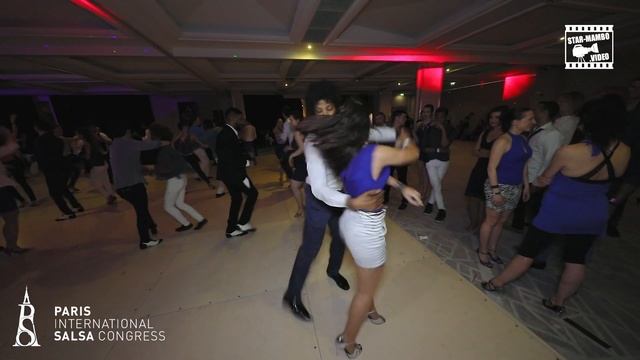 Terry SalsAlianza & Amely - social dancing @ PARIS INTL SALSA CONGRESS 2018