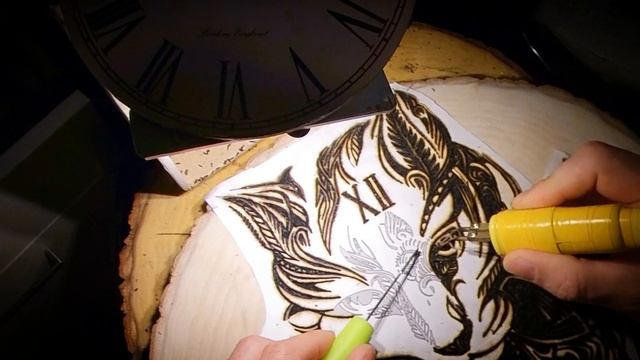 Выжигание по дереву #2 / Wood Burning / Pyrography