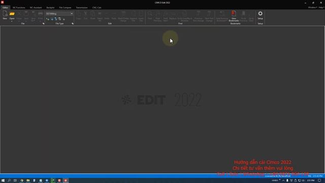 Huong Dan Cai Cimco Edit 2022 |  How To Install Cimco Edit 2022