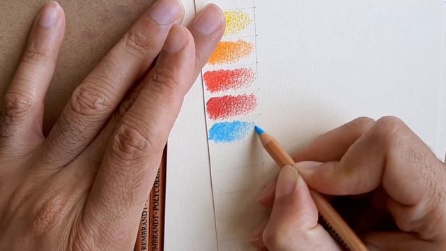 Lyra Rembrandt Polycolor  Colored Pencils Swatches