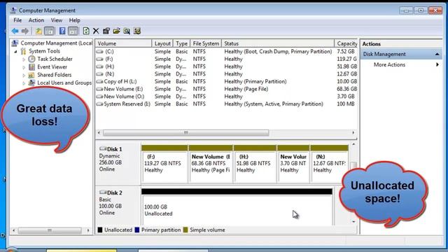 Convert Dynamic Disk to Basic.mp4 смотреть онлайн