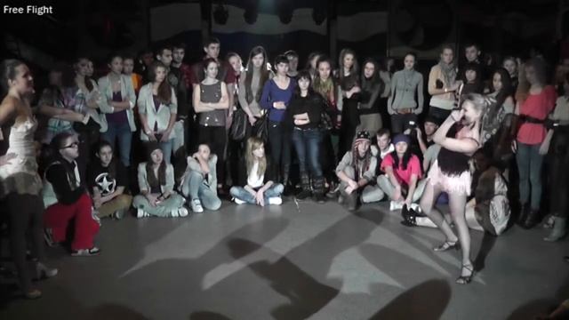 Ghetto Blaster 2011 - Waacking - Суханова Ксения Vs. Смирнова Ирина