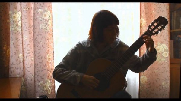 "Тонкая рябина". - обработка А.Иванова-Крамского. "Slender Rowan Tree". Alexander Ivanov-Kramskoy.