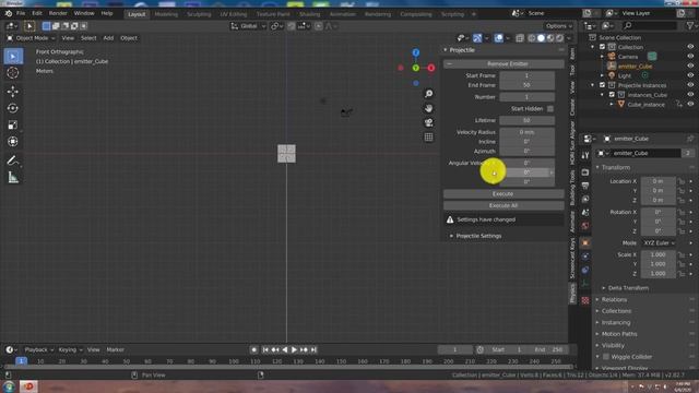 Blender Quick Tip: Projectile addon смотреть онлайн