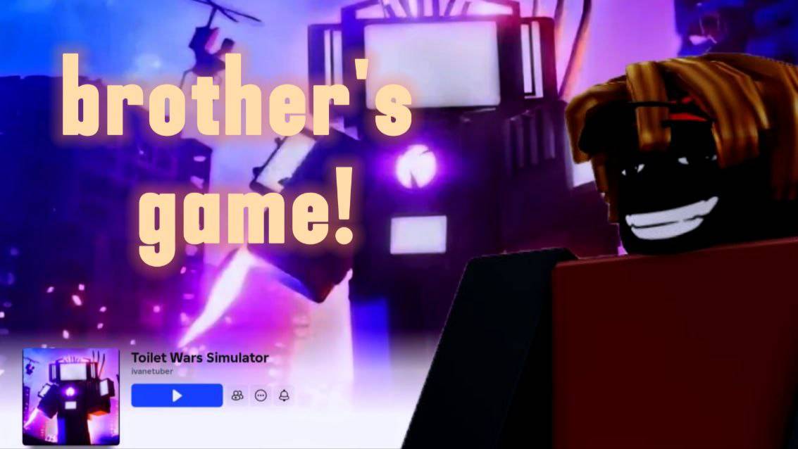 TOILET WARS SIMULATOR






сылка на игру-https://www.roblox.com/games/1128