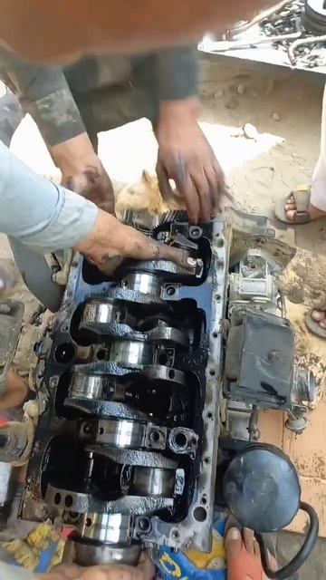 mazda t3500 enjian crank shaft broken #shartsvideo #viralvideo #engine смотреть онлайн