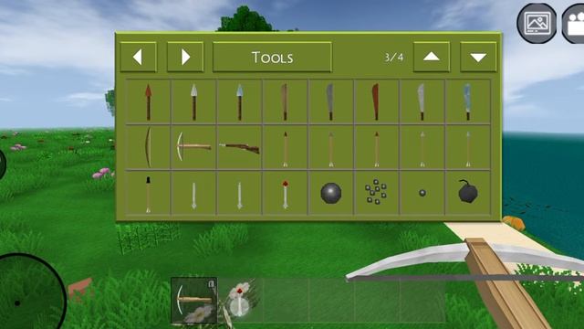how to use gun arrow crossbow in mini block craft смотреть онлайн