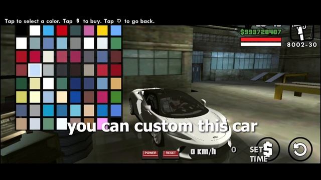 MOD McLaren GT 2020 gta san andreas android [No Crash] смотреть онлайн