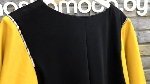 Видеообзор платья Прити 654 горчичный смотреть онлайн