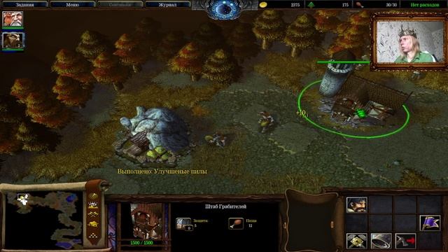 Возвращение Рагнара. 2 миссия. Доп. кампании WarCraft 3