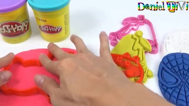 МОРОЖЕННОЕ Плей До Свинка Пепа Паук Учим Цвета Play Doh Ice Cream Peppa Pig Learn Colors Spiderman