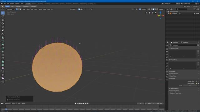 Blender 2.8 Normal Editing смотреть онлайн