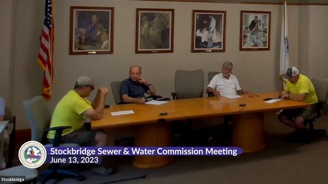 Stockbridge Sewer & Water Commission Meeting, June 13, 2023 смотреть онлайн
