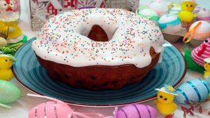 Невероятно Вкусный И Воздушный Пасхальный Кекс На Майонезе С Изюмом