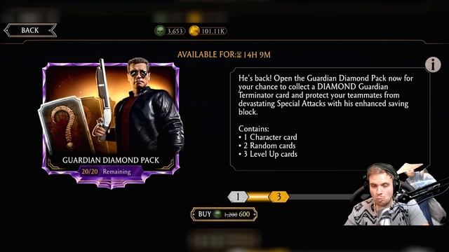 MK Mobile. My Viewer Got SCAMMED by Guardian Diamond Pack. You Think You're Unlucky??? смотреть онлайн