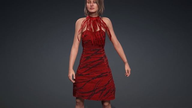 CC3/iClone7 & CC4/iClone8 - Dress V8 Style A смотреть онлайн