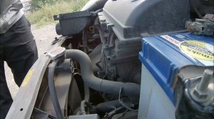 Замена воздушного фильтра Nissan March k12 , Nissan Micra k12