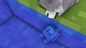 ВОЛЧЬЯ СЕМЬЯ В МАЙНКРАФТЕ - ПЕРВАЯ ВСТРЕЧА