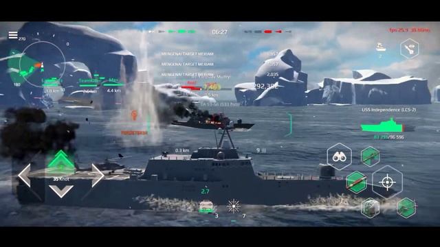 USS Independence | FREGAT TERCEPAT DI TIER II - Modern Warship Online смотреть онлайн