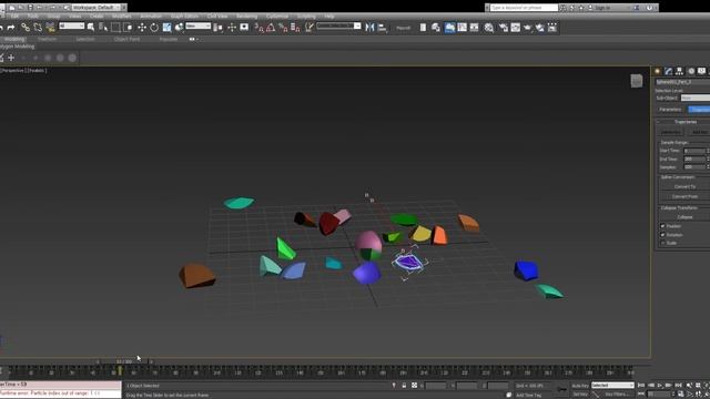 How to edit baked massFx in 3ds max смотреть онлайн