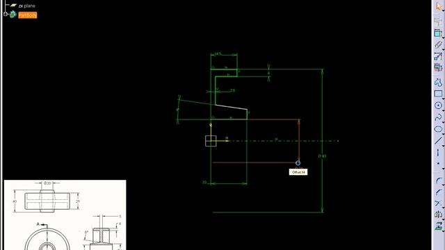Catia V5.- 03 Sólidos y cortes de revolución (Shaft y Groove) #catiav5 #catia #diseño смотреть онлайн