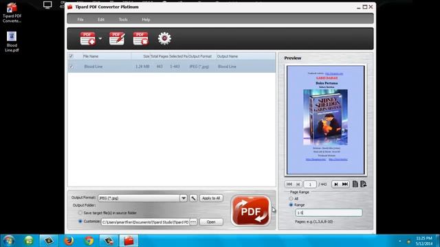 Convert PDF with TIPARD PDF Converter Platinum 3.2.6 смотреть онлайн
