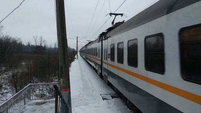 ЭП2Д-0042 прибывает в Ядрошино/EP2D-0042 arrives in Yadroshino! смотреть онлайн